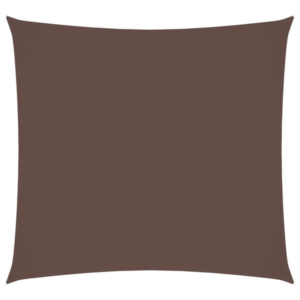 vidaXL Sunshade Sail Oxford Fabric Square 2x2 m Brown
