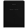 vidaXL Sideboard Black 60x30x75 cm Engineered Wood