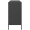 vidaXL Sideboard Black 100.5x39x79 cm Steel