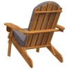 vidaXL Adirondack Garden Chair with Cushions Solid Wood Acacia