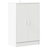vidaXL Shoe Cabinet White 60x35x92 cm Engineered Wood