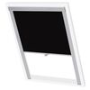 vidaXL Blackout Roller Blind Black MK08