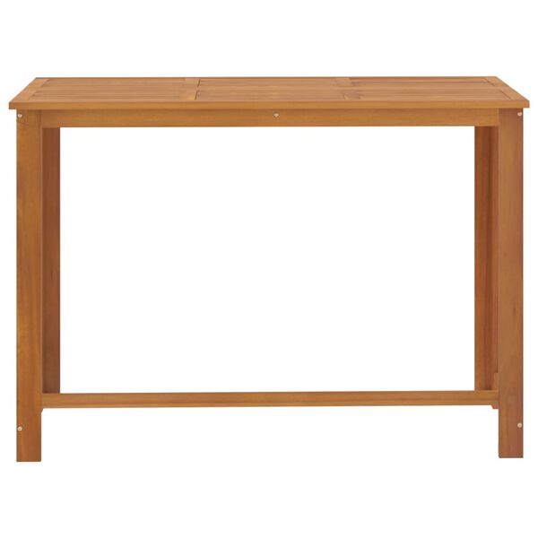 vidaXL 7 Piece Garden Bar Set with Cushions Grey