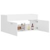 vidaXL Sink Cabinet White 100x38.5x46 cm Engineered Wood