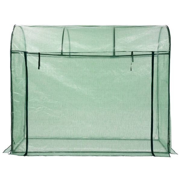 vidaXL Greenhouse with Zippered Door 200x80x170 cm