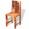 vidaXL Dining Chairs 6 pcs Solid Wood