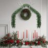 vidaXL Christmas Garland PVC 20 m