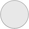 vidaXL Wall Mirror Black &Oslash; 60 cm Round