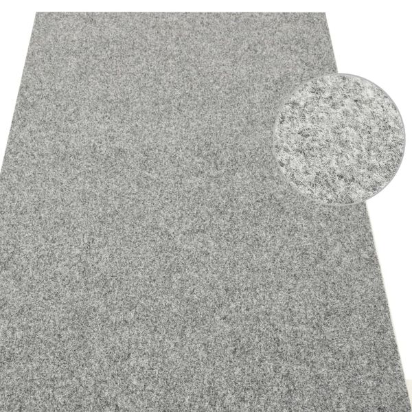 vidaXL Artificial Grass with Studs 3x1 m Grey