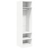 vidaXL Wardrobe White 50x50x200 cm Engineered Wood