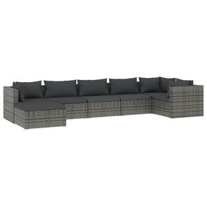 vidaXL Garden Lounge Set | Grey, Anthracite