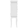 vidaXL Free Standing Jewelery Cabinet White