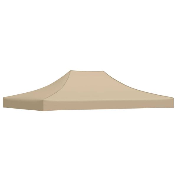 vidaXL Party Tent Roof 4.5x3 m Beige 270 g/m²