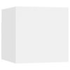 vidaXL Bedside Cabinet White 30.5x30x30 cm Engineered Wood