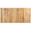 vidaXL Dining Table 180x90x76 cm Solid Rough Mango Wood