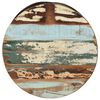 vidaXL Coffee Table Ø 55x40 cm Solid Wood Reclaimed