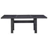 vidaXL 9 Piece Outdoor Dining Set Poly Rattan Black