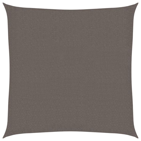vidaXL Sunshade Sail 160 g/m² Anthracite 2.5x2.5 m HDPE