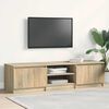 vidaXL TV Cabinet Sonoma Oak 140x40x35.5 cm Engineered Wood