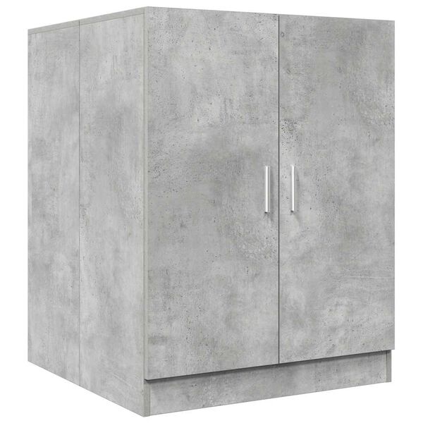 vidaXL Washing Machine Cabinet Concrete Grey 71x71.5x91.5 cm
