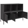 vidaXL Sideboard Black 100.5x39x79 cm Steel