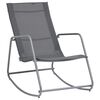 vidaXL Garden Swing Chair Grey 95x54x85 cm Textilene