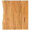 vidaXL Bathroom Vanity Top Solid Acacia Wood 58x52x3,8 cm