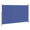 vidaXL Patio Retractable Side Awning 180x300 cm Blue