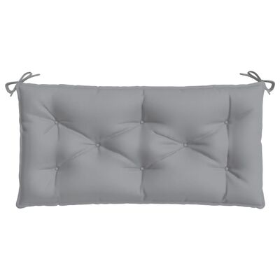 vidaXL Garden Bench Cushion Grey 100x50x7 cm Oxford Fabric