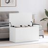vidaXL Storage Chest White 84x42x46 cm Engineered Wood