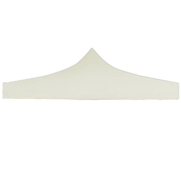 vidaXL Party Tent Roof 3x3 m Cream