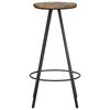 vidaXL Bar Stools 4 pcs Solid Reclaimed Wood