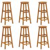 vidaXL 7 Piece Garden Bar Set Solid Wood Acacia