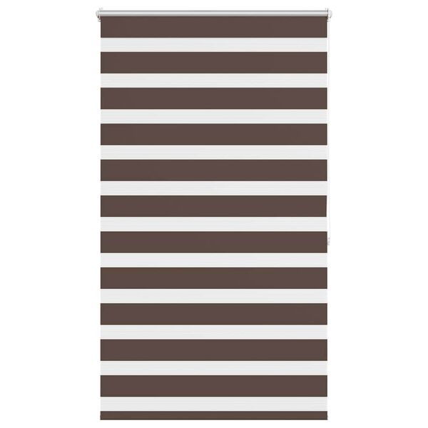 vidaXL Zebra Blind 100 x 175 cm Coffee