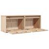 vidaXL Wall Cabinets 2 pcs 45x30x35 cm Solid Pinewood