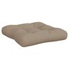 vidaXL Pallet Cushions 3 pcs Taupe Fabric