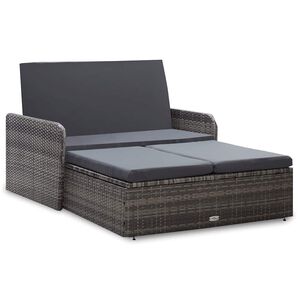 vidaXL Sofa Set | Grey and dark grey
