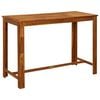 vidaXL 9 Piece Garden Bar Set Solid Wood Acacia