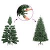 vidaXL Slim Christmas Tree Pink 180 cm