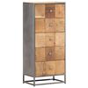 vidaXL Drawer Cabinet 45x30x100 cm Solid Reclaimed Wood
