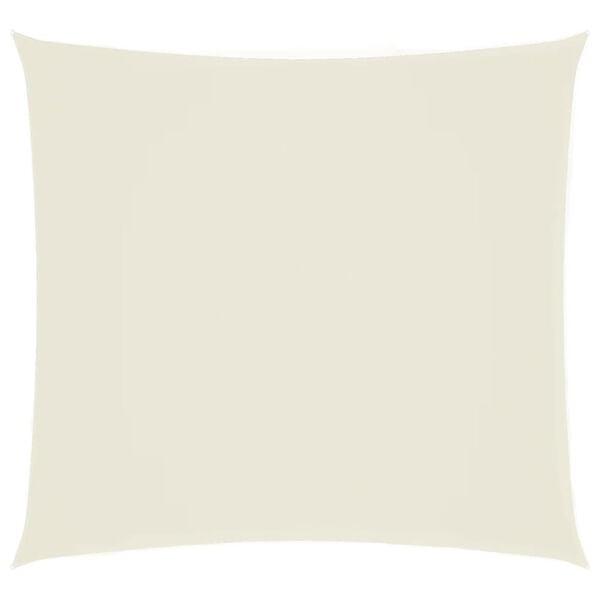 vidaXL Sunshade Sail Oxford Fabric Square 4x4 m Cream