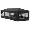 vidaXL Party Tent 3x9 m Anthracite