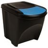 vidaXL Stackable Dustbins 4 pcs Anthracite 100 L
