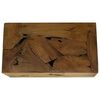 vidaXL Coffee Table 90x50x30 cm Genuine Teak Brown