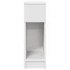 vidaXL Bedside Cabinet with Drawer White 20x36x60 cm