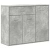 vidaXL Sideboard | Concrete Grey | Engineered Wood | Sideboard | Rectangular