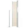 vidaXL Retractable Side Awning 160 x 500 cm Cream