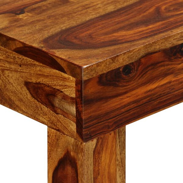 vidaXL Console Table Solid Acacia Wood 120x35x75 cm