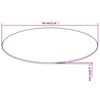vidaXL Table Top Tempered Glass Round 300 mm