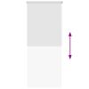 vidaXL Shower Roller Blind 100x240 cm White
